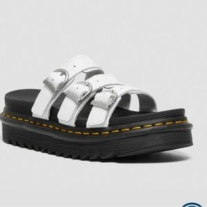 Dr Martens Blaire Leather Slide Sandals